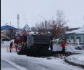 Городская ёлка в Камне-на-Оби рухнула на пешеходную зону