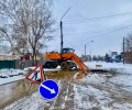 Внимание!  Порыв на ул. Ленина