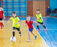 Каменский педагогический колледж принял в стенах своего спортзала юных футболистов