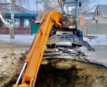 Внимание!  Порыв на ул. Ленина