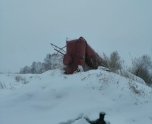 В селе Аллак обрушилась водонапорная башня