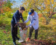 🌿🇷🇺Сотрудники МО МВД «Каменский», школьники и общественники приняли участие в акции «Зелёная Россия»