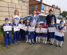 Каменские ЮИДовцы побывали на экскурсии в Госавтоинспекции