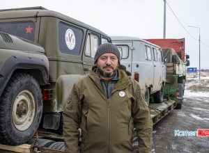 Автоколонна «Vесточка из дома – с Zаботой о солдате» пересекла Камень-на-Оби