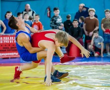 В Камне-на-Оби прошли соревнования по греко-римской борьбе среди юношей 2010-2012 гг.р.