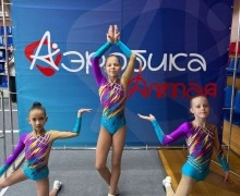 Успехи Каменских спортсменов на Первенстве Алтайского края по спортивной аэробике