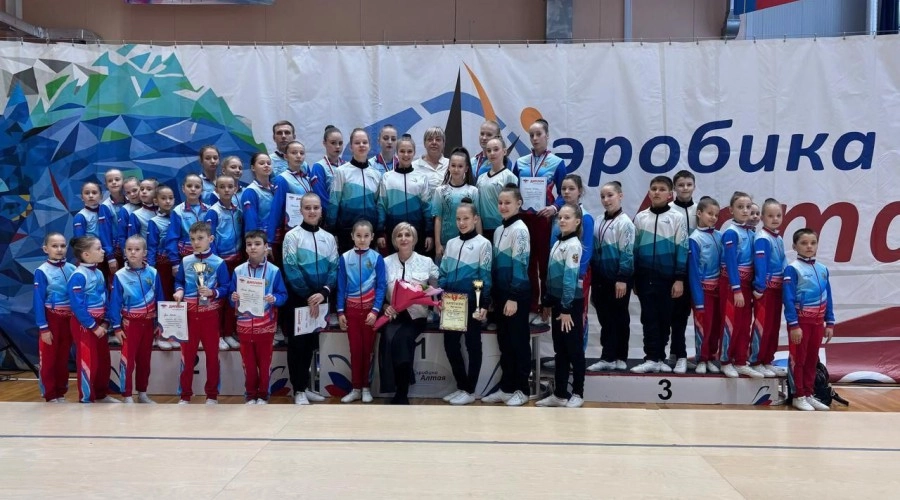 Успехи Каменских спортсменов на Первенстве Алтайского края по спортивной аэробике