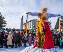 Праздник «Широкой масленицы» отметили в Камне-на-Оби