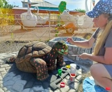 В Каменском горпарке скоро будет готова новая скульптура 
