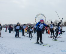 В Камне-на-Оби прошли соревнования по лыжным гонкам - «Лыжня России — 2023»