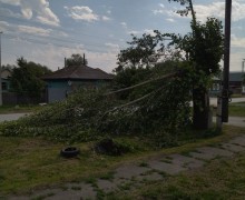 Последствия урагана уже устраняются