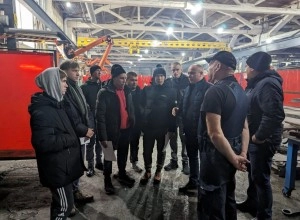 Студенты Каменского агротехнического техникума по специальности «Сварщик» прибыли в г. Барнаул на производственную практику в Комплекс АГРО