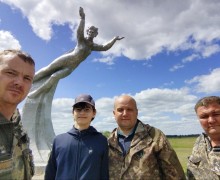 Приземление маршрут, посвященный 60-летию полета Валентины Терешковой в космос.
