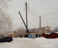 На 8 котельной завалилась труба