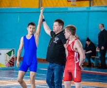 В спортивном зале Каменского педагогического колледжа прошёл XII турнир по греко-римской борьбе, посвящённый «Дню защитника Отечества».