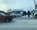 Очередное ДТП, возле магазина Стройбат.