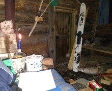 Ночь в зимовье