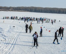 В Камне-на-Оби прошли соревнования по лыжным гонкам - «Лыжня России — 2023»