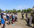 В Камне-на-Оби полицейские, военнослужащие и общественники провели для подростков игру «Зарница»