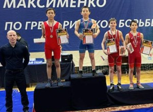 Каменские спортсмены заняли почётные места на турнире по греко-римской борьбе в г.Юрга