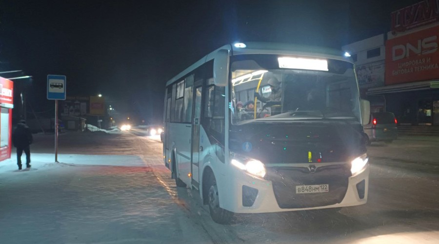 На городские маршруты в Камне-на-Оби вышли новые автобусы