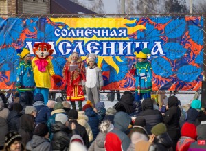 Праздник «Широкой масленицы» отметили в Камне-на-Оби
