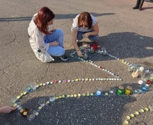 В Камне-на-Оби прошла массовая акция Свеча Победы.