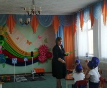 Юные инспекторы движения из детского сада № 17 г. Камень-на-Оби  приняли участие в викторине
