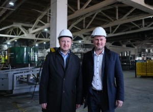 Губернатор Алтайского края Виктор Петрович Томенко посетил производственные площадки Комплекс АГРО