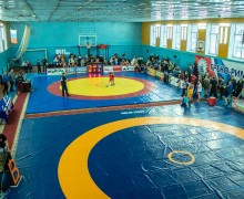 В Камне-на-Оби прошли соревнования по греко-римской борьбе среди юношей 2010-2012 гг.р.