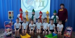 В детском саду № 15 г. Камень-на-Оби Юные Инспекторы Движения ведут активную работу среди сверстников