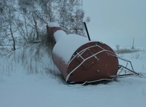 В селе Аллак обрушилась водонапорная башня