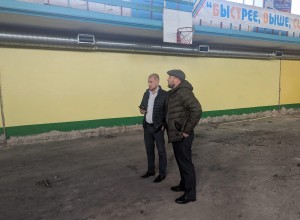 О ремонте спортивной школы в Камне-на-Оби